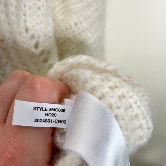 MADEWELL Charley Pullover Sweater Ivory Cream Alpaca {X13} - Picture 8 of 8